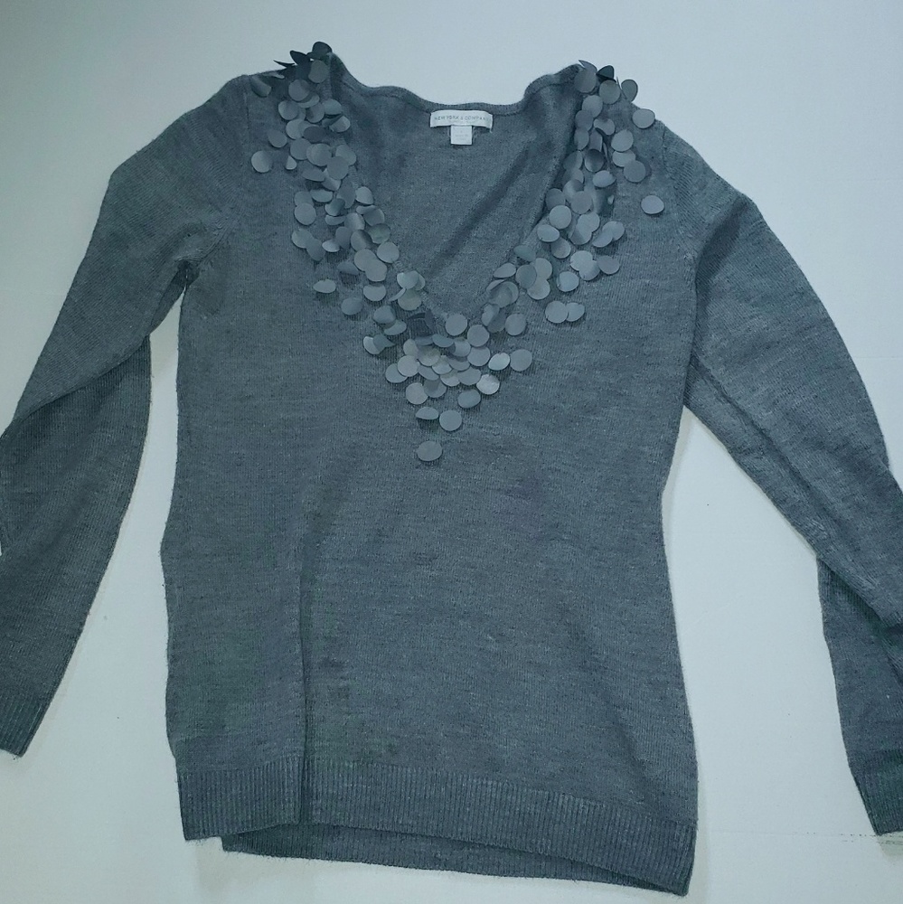 Grey sweater
